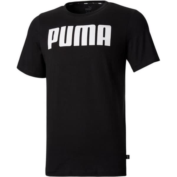 T-shirt Svart Herr Puma Ess