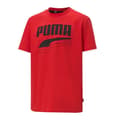 Miniatyrbild 1 av 2: T-shirt Kille - PUMA - Rebel Bold - Röd - Rund hals - Kortärmad