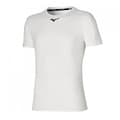 Miniatyrbild 1 av 2: T-shirt för herr tennis Mizuno Shadow - Vit - Korta ärmar - 100% Polyester