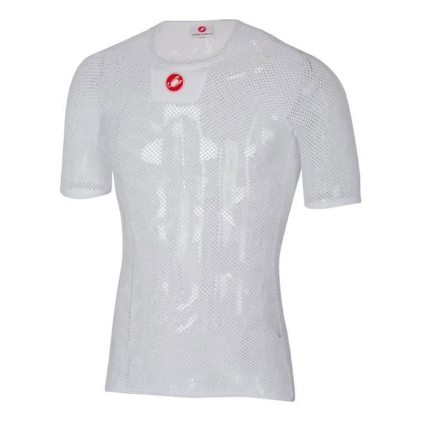 Castelli Core Mesh 3 SS kortärmad vit t-shirt - CASTELLI - Vit - Herr
