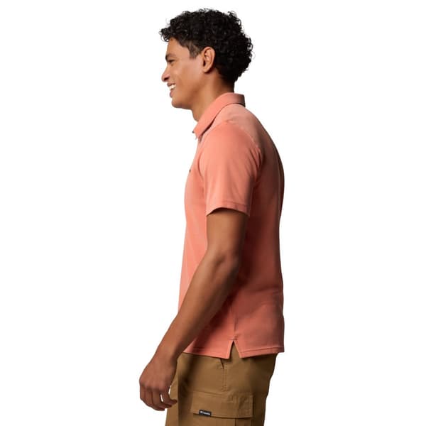 Columbia Nelson Point Polo 1772721851, Man, T-shirt, Orange