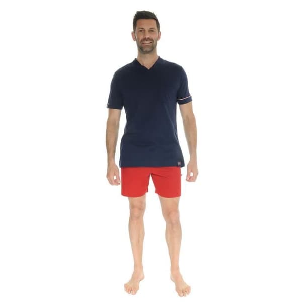 T-shirt - Ambierle - 7661 - Kortärmad - V-ringning - 100% Bomull