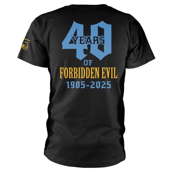 Forbidden 40 Years Of Evil T Shirt