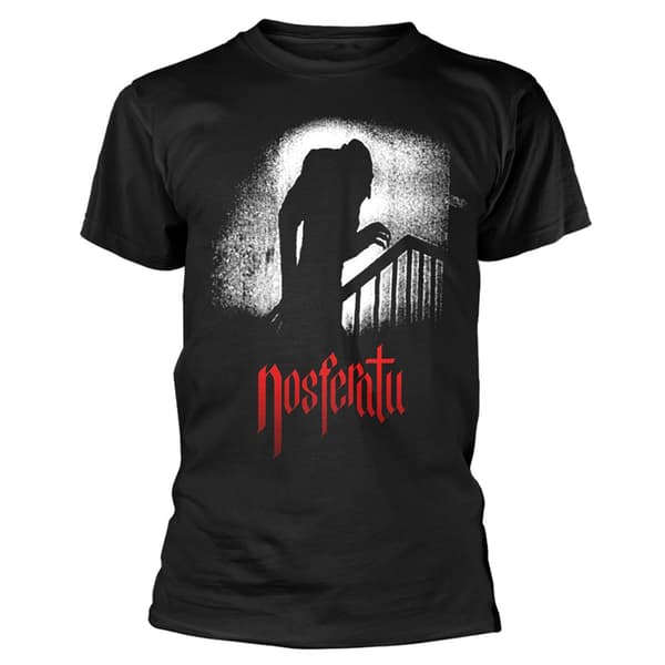 Nosferatu Movie Shadow T Shirt Black XL