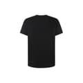 Miniatyrbild 4 av 4: T-shirt Herr Pepe Jeans - enhetlig - Svart - Kortärmad - Bomull - Regular