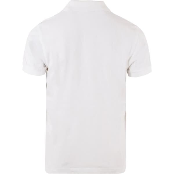 GANT pikétröja - The Original - Vit - Herr - Tvåknappad pikékrage - Rak skärning - 100 % bomull