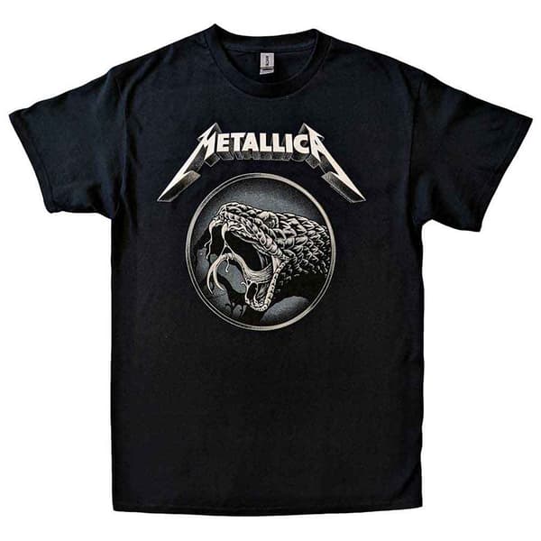 Metallica Black Album Poster T Shirt