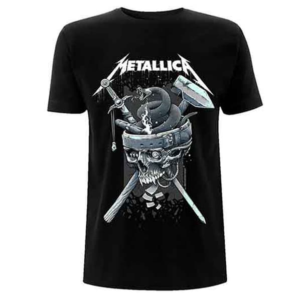 Metallica History White Logo T Shirt