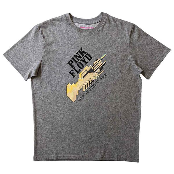 Pink Floyd WYWH Robot Shake T Shirt Grey XXL