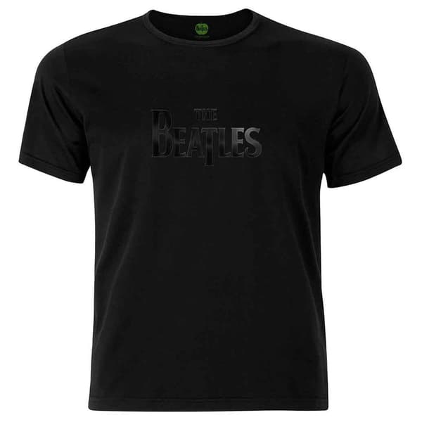 The Beatles Hi-Build Drop T Logo T Shirt