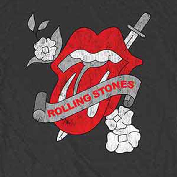 The Rolling Stones Vintage Tattoo T Shirt
