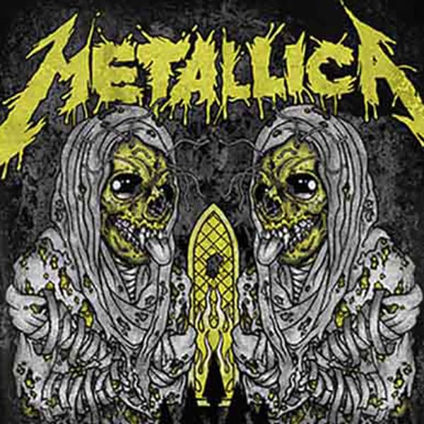 Metallica Sanitarium T Shirt