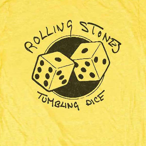 The Rolling Stones Tumbling Dice T Shirt