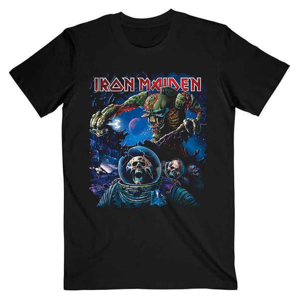 Iron Maiden Final Frontier T Shirt Black L
