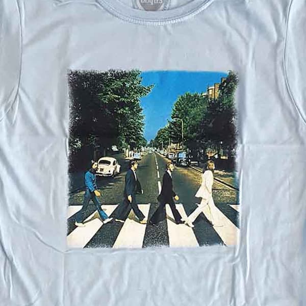 The Beatles Vintage Abbey Road Skinny Fit T Shirt