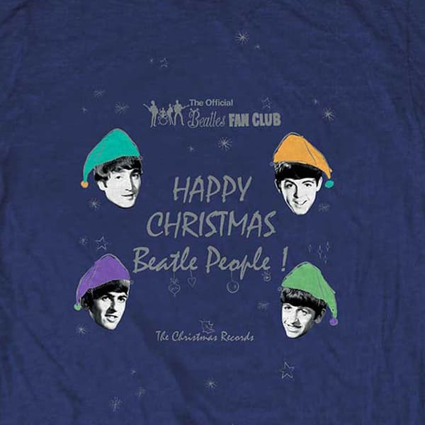 The Beatles Happy Christmas T Shirt