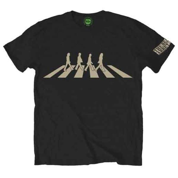The Beatles Abbey Road Silhouette T Shirt Black XL