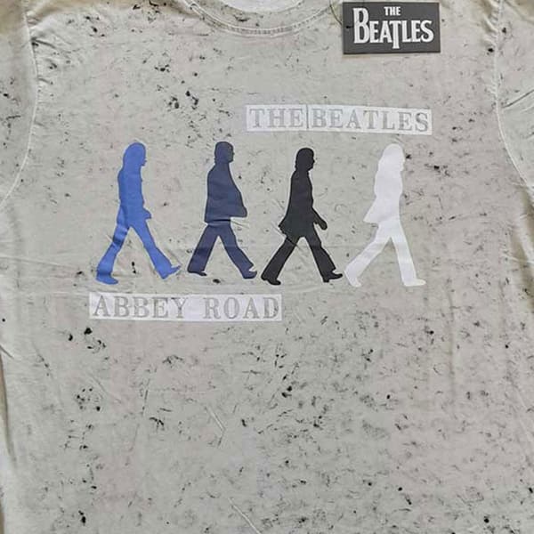 The Beatles Abbey Road Colours T Shirt