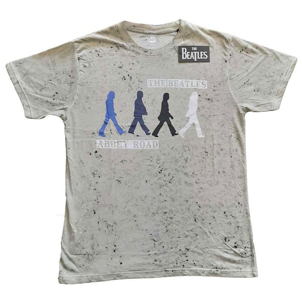 The Beatles Abbey Road Colours T Shirt
