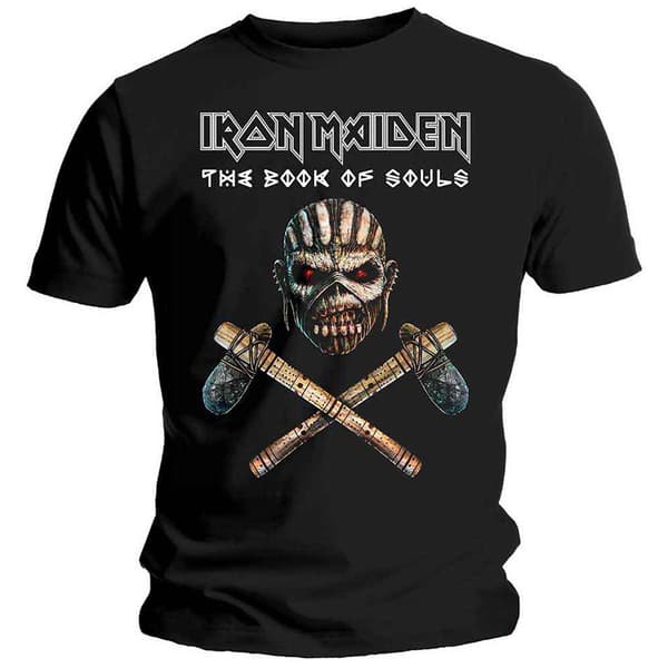 Iron Maiden Axe Colour T Shirt