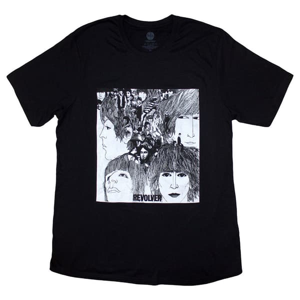 The Beatles Revolver Album Cover Skinny Fit T Shirt