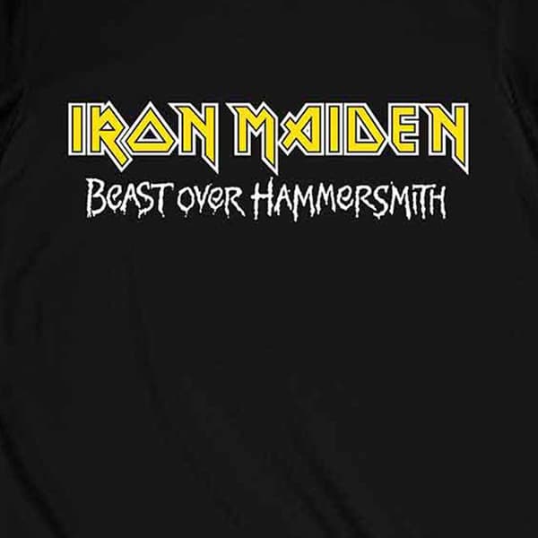 Iron Maiden Beast Over Hammersmith Eddie And Devil T Shirt