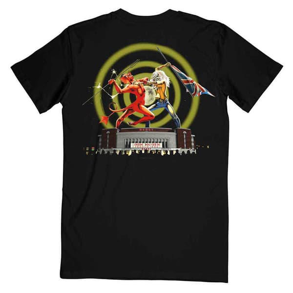 Iron Maiden Beast Over Hammersmith Eddie And Devil T Shirt