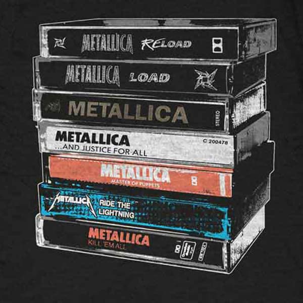 Metallica Cassette T Shirt