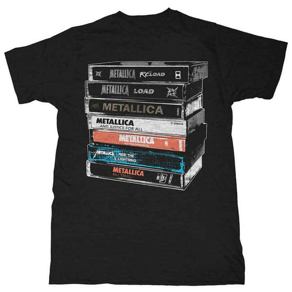Metallica Cassette T Shirt