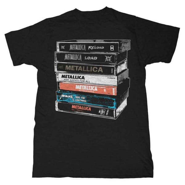 Metallica Cassette T Shirt