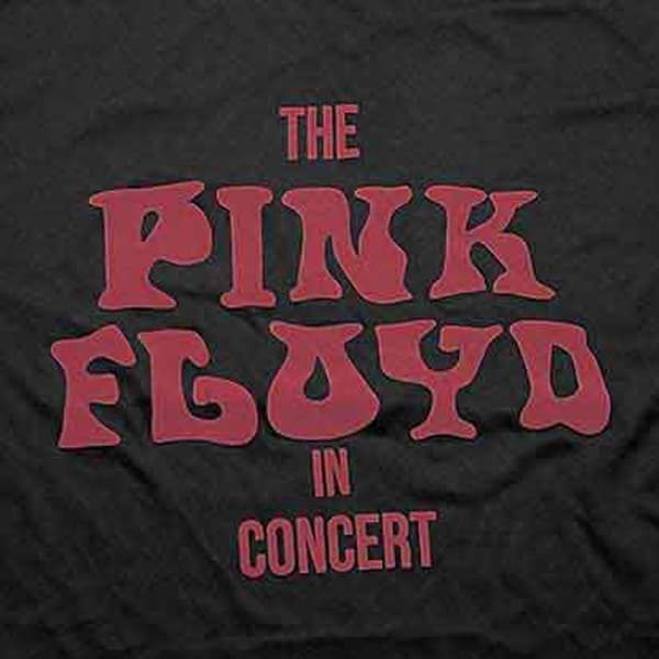 Pink Floyd Live In Concert Puff Print T Shirt