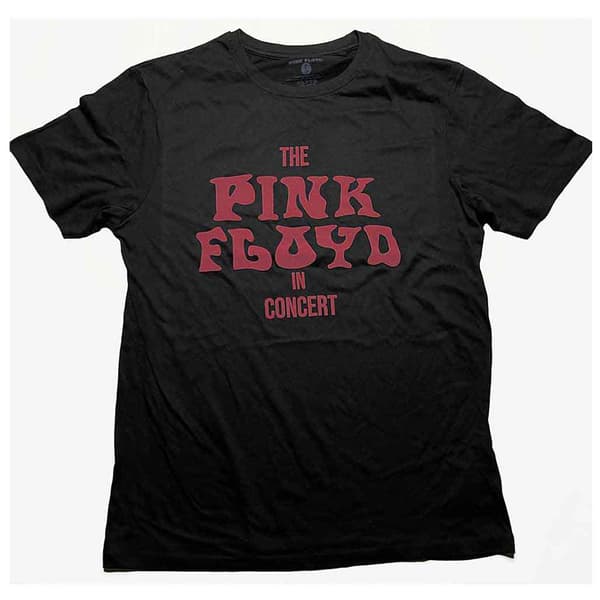 Pink Floyd Live In Concert Puff Print T Shirt