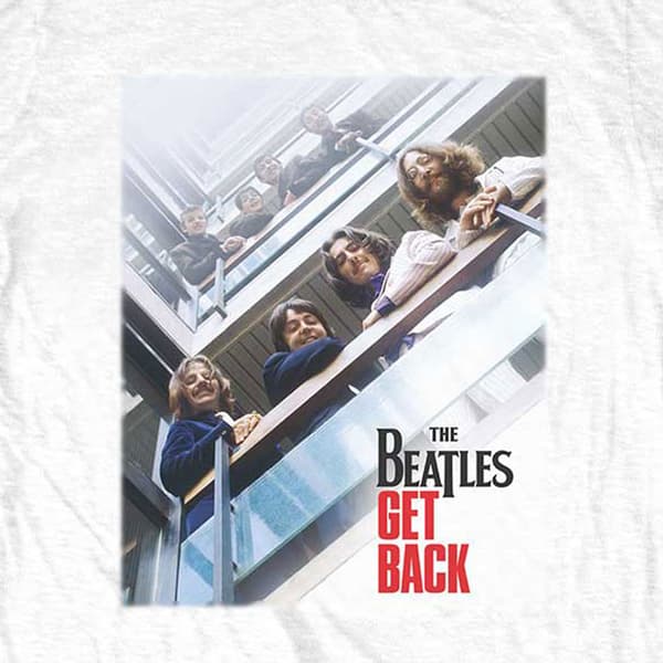 The Beatles Get Back Poster T Shirt
