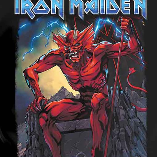 Iron Maiden Legacy of the Beast Devil T Shirt