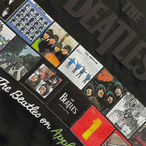 The Beatles Albums On Apple T Shirt