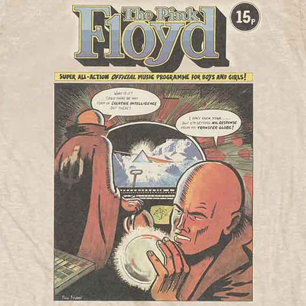 Pink Floyd Comic Cover T Shirt