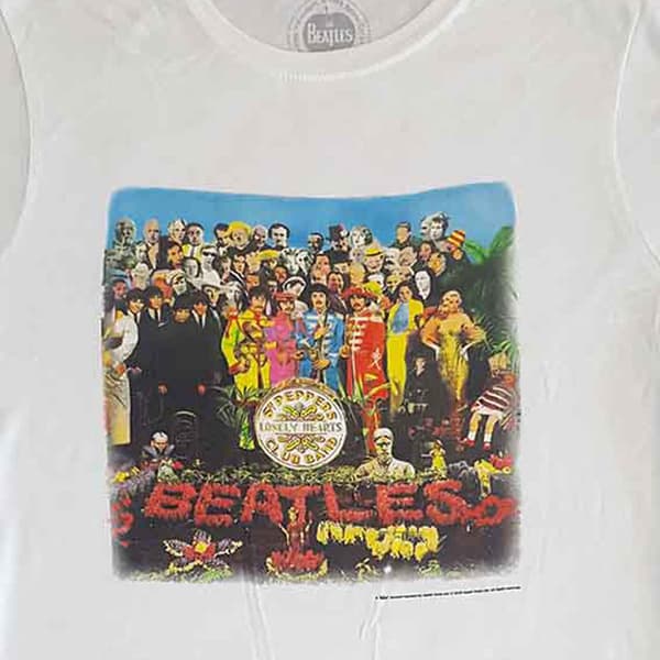 The Beatles Vintage Sgt Pepper Skinny Fit T Shirt