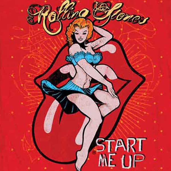 The Rolling Stones Start Me Up Skinny Fit T Shirt