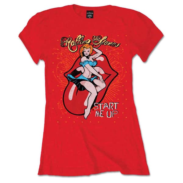 The Rolling Stones Start Me Up Skinny Fit T Shirt