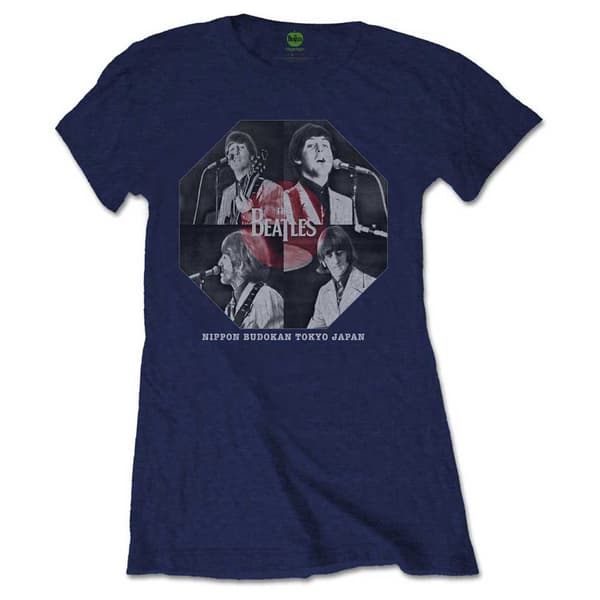 The Beatles Budokan Octagon Skinny Fit T Shirt