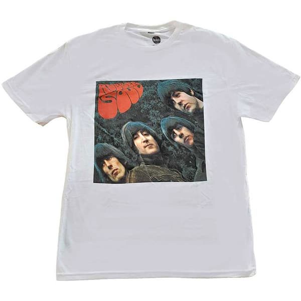 The Beatles Rubber Soul Album Cover T Shirt