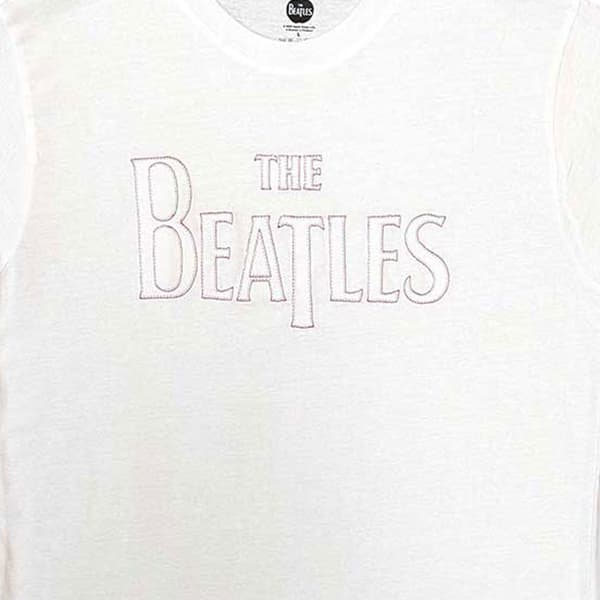 The Beatles Drop T Embroidered T Shirt