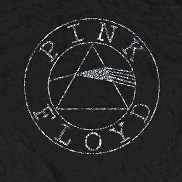 Pink Floyd Diamante Circle Logo T Shirt