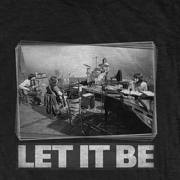 The Beatles Let It Be Studio Skinny Fit T Shirt
