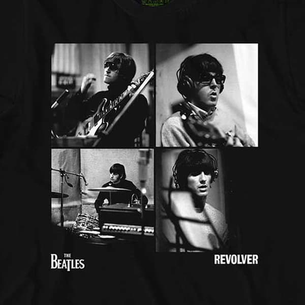 The Beatles Revolver Studio Shots T Shirt