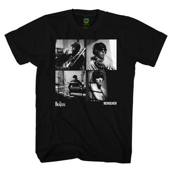 The Beatles Revolver Studio Shots T Shirt
