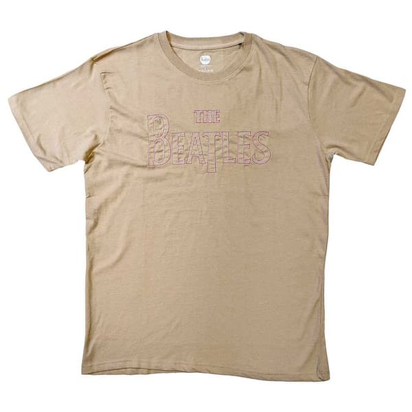 The Beatles Drop T Embroidered T Shirt