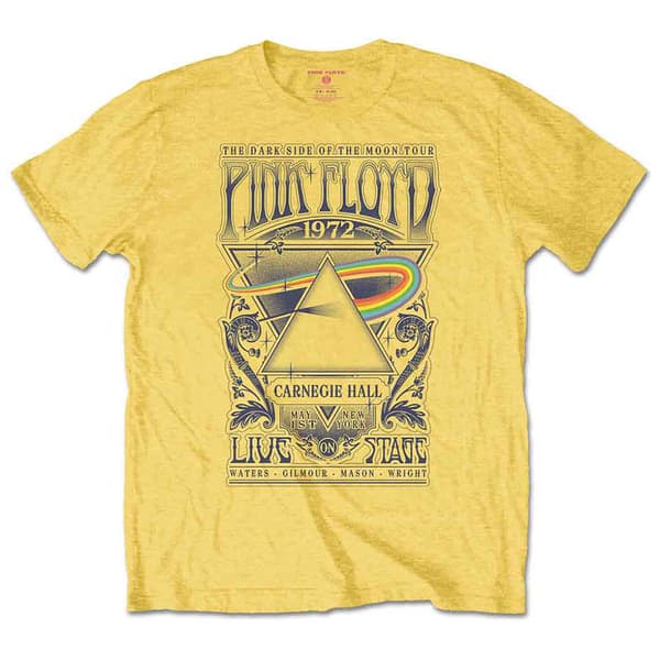Pink Floyd Carnegie Hall Poster T Shirt