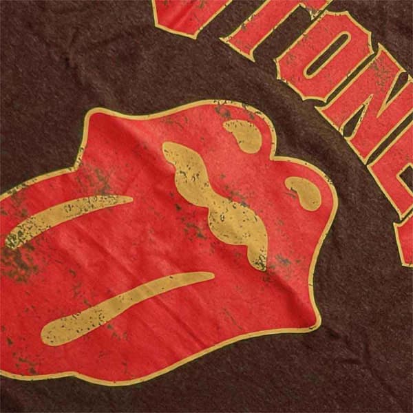 The Rolling Stones Gothic Text T Shirt