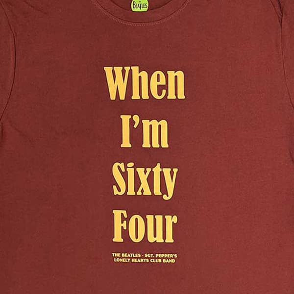 The Beatles When Im Sixty Four T Shirt